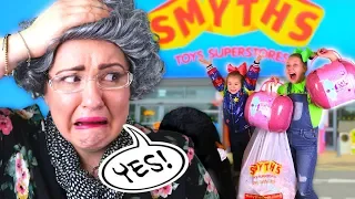 GRANNY Said YES to EVERYTHING Kids Want For 24 Hours Challenge!!!