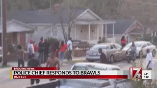 Raleigh police chief responds to Bragg Street brawls