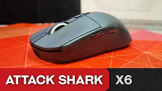 Обзор Attack Shark X6. Неожиданно достойно!