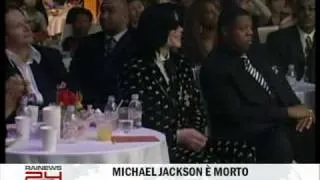 E' MORTO  IL RE DEL POP MICHAEL JACKSON- RAINEWS24 RACCONTA GLI ULTIMI GIORNI DELLA POPSTAR