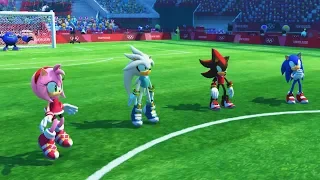 Mario & Sonic at the Tokyo 2020 Olympic Games - Football - Team Mario VS Team Sonic