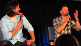 DCcon 2014 - Jensen's Big Brother Being Upset at Dean Getting Beat Up