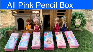 All Pink Pencil Box#unicorn #pink #monalisa#pencilbox