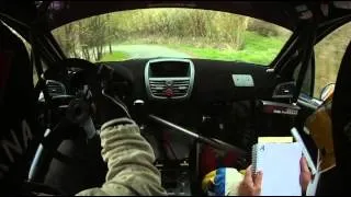 Camera Car | 16° Rally d'Inverno 2012 | VERNA G. - FLOREAN F. | Peugeot 207 Super 2000
