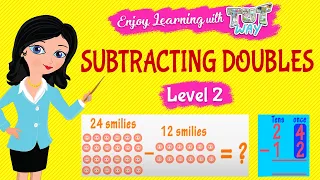 Subtracting Doubles | Maths | Grade-1,2 | TutWay |