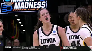 🔥 Caitlin Clark DROPS 32pts To Advance To Sweet 16 | HIGHLIGHTS | NCAA Tournament, Iowa Hawkeyes
