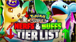 NEW Falinks Buffs & Nerfs Pokemon Unite TIER LIST