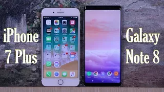 Samsung Galaxy Note 8 vs iPhone 7 Plus: Full Comparison