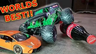 Worlds BEST Mini 1/24 RC Grave Digger Monster Jam Truck + Build Guide