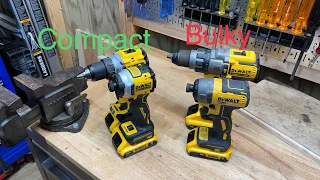 Upgrading my DeWalt drills! Compact and powerful!