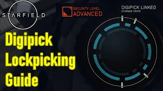 Starfield Digipick guide / tutorial, how to use digipick to open digipick safe