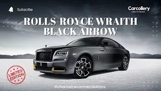 2023 Rolls-Royce Wraith Black Arrow is Final V12 Coupe | Limited Edition