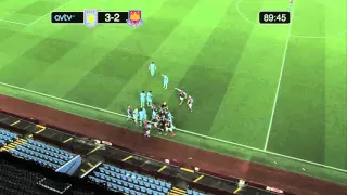 West Ham U21 mass brawl with Aston Villa U21