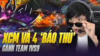 GẶP 4 BÁO THỦ, XIAOCHAOMENG BẬT MODE TRY HARD GÁNH TEAM 1VS9 VỚI KÈO MORDERKAISER VS SETT