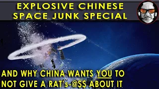 Chinese booster explodes in Low Earth Orbit!!  New cloud of debris threatens Starlink and ISS!