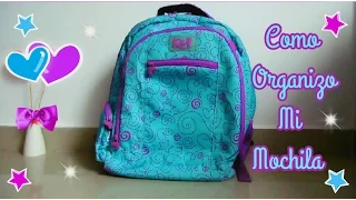 Como Organizo Mi Mochila  ♥ { Que Llevo } ♥ Lulu99