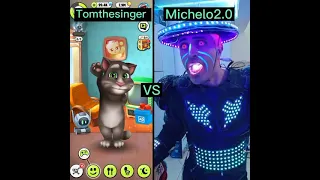 Who is best ? (Michelo2.0 VS Tomthesinger) (Funny laughing song) #shorts See The Pin Comment 📌