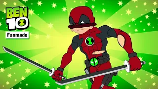 NMT Cartoon | Ben 10 Deadpool | Fanmade Transformation