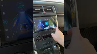Mercedes B class B200 android gps multimedia radio install #shorts