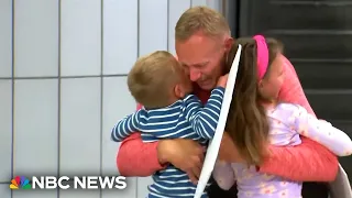 American reunited with family after escaping jail sentence in Turks and Caicos