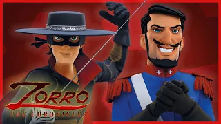 Zorro contro il capitano Monasterio | Compilation di episodi | ZORRO, Il Eroe Mascherato