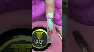 𝘿𝙧𝙞𝙚𝙙 𝙁𝙡𝙤𝙬𝙚𝙧𝙨 𝙈𝙞𝙡𝙠 𝘽𝙖𝙩𝙝 Nail Art Tutorial