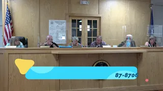 Town Board Meeting Fort Ann NY- July 2021  2021