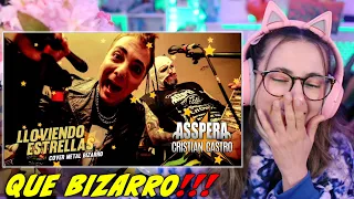 EXTRANJERA REACCIONA a Asspera - Lloviendo Estrellas Ft Cristian Castro - Cover Metal Bizarro (2023)