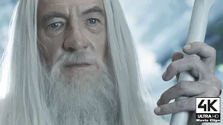 LOTR: The Two Towers 4K (2002) - Gandalf The White (02/11) | 4K Clips