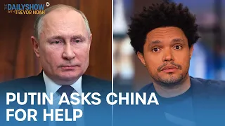 Russia Drops Bombs Near Polish Border While Putin Asks China for Help | The Daily Show