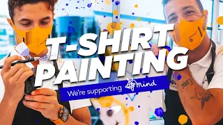 Lando Norris and Daniel Ricciardo design T-shirts for Mind