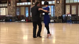 Argentine Tango Practice at Rossmoor: Groups + Couple performances  www.tangonation.com  12/18/2022