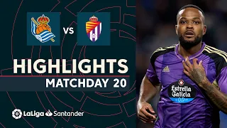 Highlights Real Sociedad vs Real Valladolid (0-1)