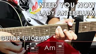 Need You Now - Lady A | Guitar Tutorial for Beginners | Easy Chords