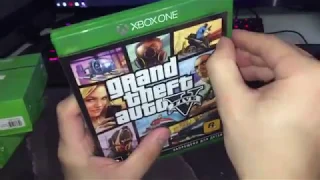 РАСПАКОВКА GTA 5 С АВИТО ЗА 1000Р ДЛЯ XBOX ONE