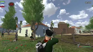 Avignon day (full defending & attacking rounds) in Mount & Blade Warband: Napoleonic Wars