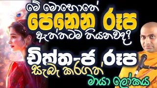 චිත්ත-ජ රූප සැබෑ කරගත් බාහිර මායා ලෝකය තුලින් තැනෙන ආශ්වාදය තමා තුලින් දකින්නේ මෙහෙමයි Ven Wangeesa