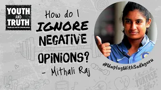 How To Ignore Negative Opinions? Mithali Raj Asks Sadhguru | Shemaroo Spiritual Life