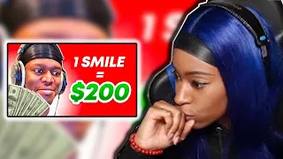 If I Smile, I Pay You (Try Not To Laugh) REACTION! | Im so mad I lost this one lol