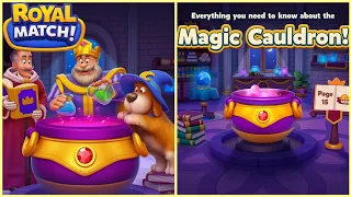 Royal Match: Magic Cauldron - Magical elixir, magical formula, magical event - Full Completed