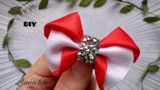 The Best Hair Bows🎀КАНЗАШИ| 🎀Мини-бантик из лент на первые хвостики| DIY|Mini bow