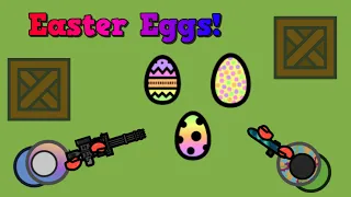 Surviv.io Easter Egg Event Gameplay! Minigun + M249 Combo! (Surviv.io New Gamemode)