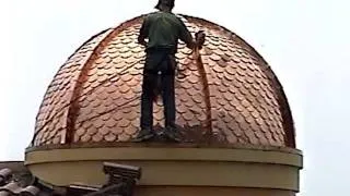 Work of Art Fish Scale Copper Dome - Randall Crow Restorations