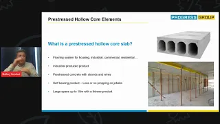 Low Cost Construction with hollow core elements  Technology