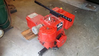 A $5.00 yard sale generator. Will it run?