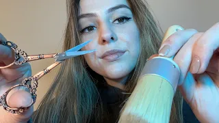 ASMR Anticipatory Triggers 🥱 (brushing, lights, squishy sounds)