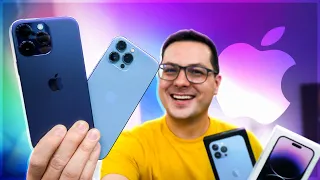 Comparativo: iPHONE 14 PRO MAX vs 13 PRO MAX! Mudou muita coisa?!