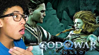 Heimdall Beats Up Thor Daughter & Atreus Scene REACTION - God Of War 5 Ragnarok