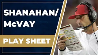 Play Call Sheet: Kyle Shanahan & Sean McVay Style Playcall Sheet