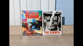 The Farmer & Galaxy of Terror Blu-Ray Unboxing - Scorpion Releasing / 88 Films